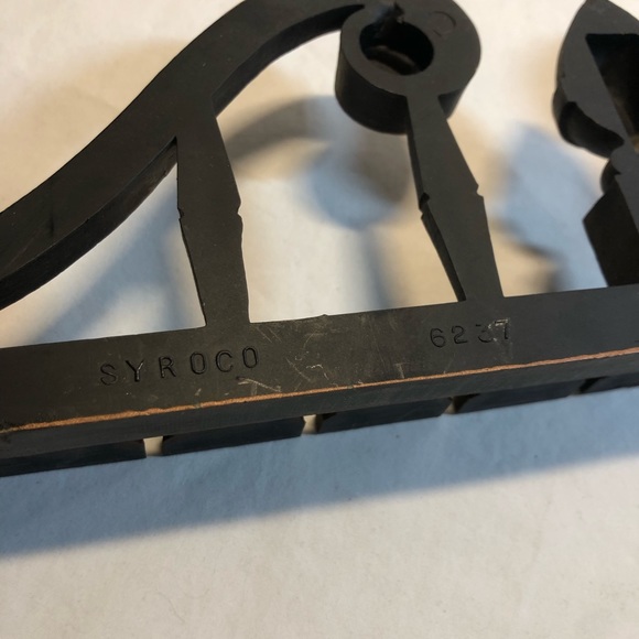 Vintage Faux Wood Collectable Spoon Holder , holds 20 Spoons - Picture 5 of 11